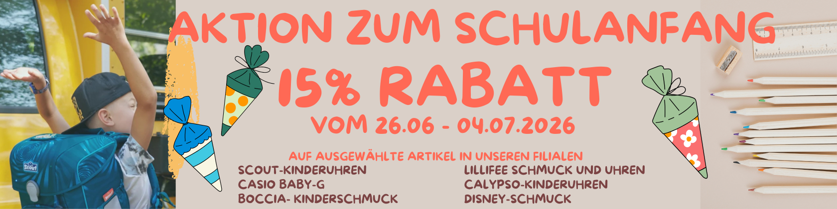 Schulanfangsaktion 2026
